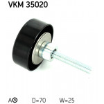 SKF Umlenk-/Führungsrolle, Keilrippenriemen